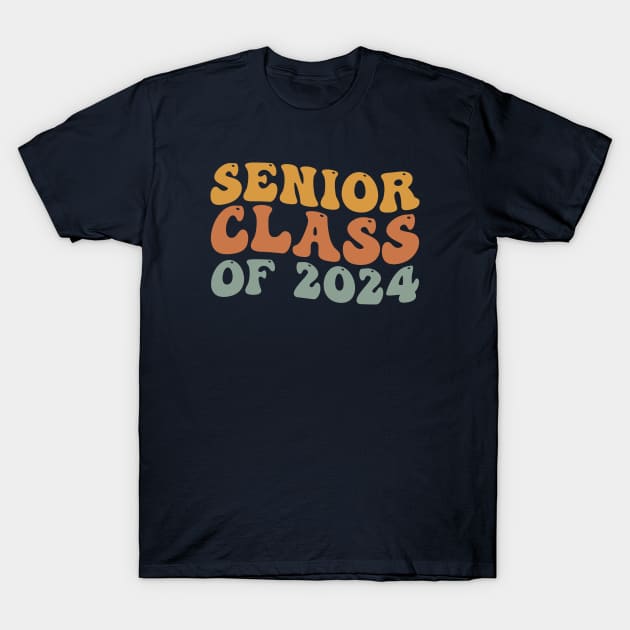 Senior Class of 2024 - 24 Seniors T-Shirt by The Teehive